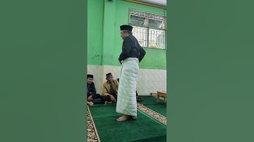 Cara Memakai Kain Ihrom oleh Abi KH. Oman Syahroni KBIHU Khairul Ummah