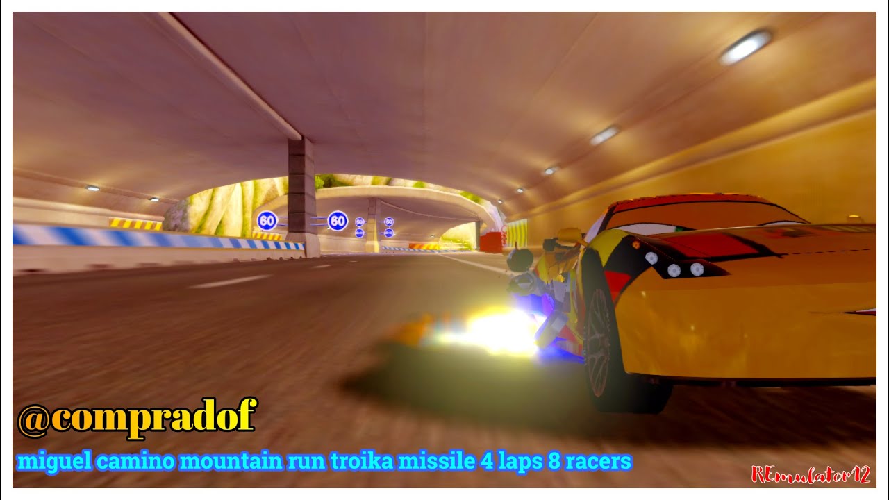Cars 2 The Video Game | Miguel Camino - Battle Race (Troika Missiles 8 ...