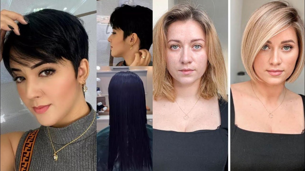33 Flattering Short Hairstyles For Long Faces in 2024