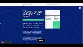 NDIS SIL Workforce Training Walkthrough | $35 Per Worker for Teams of 10+