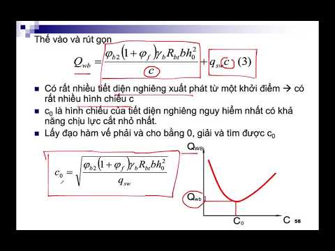 Video BTCT1 C4 6 4 Tính toán cốt đai không đặt cốt xiên - youtube