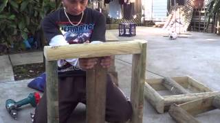 Growing dragon fruits part 2 - building frame for the plants