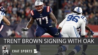 Breaking news as the nfl free agency period begins - oakland raiders
will sign former patriots offensive lineman trent brown to a 4-year,
$66 mm contract...