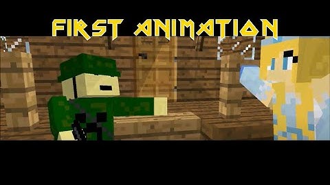 My first Mine Imator animation ever! (Old Animation)