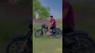 Bullet pae mare Gediya❤️😁 #bullet #bulletlover #haryanvi #haryanvisong #bullet350 #design #viral