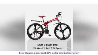 Top Bicycle Mountain Bike 24 Speed Aluminum Alloy Frame 26x4.0 Fat Bicycles Snow Bikes Front and Re screenshot 5