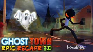 ► Ghost Town Epic Escape 3D  Android Gameplay (Stickman Escape Story 3D) screenshot 5