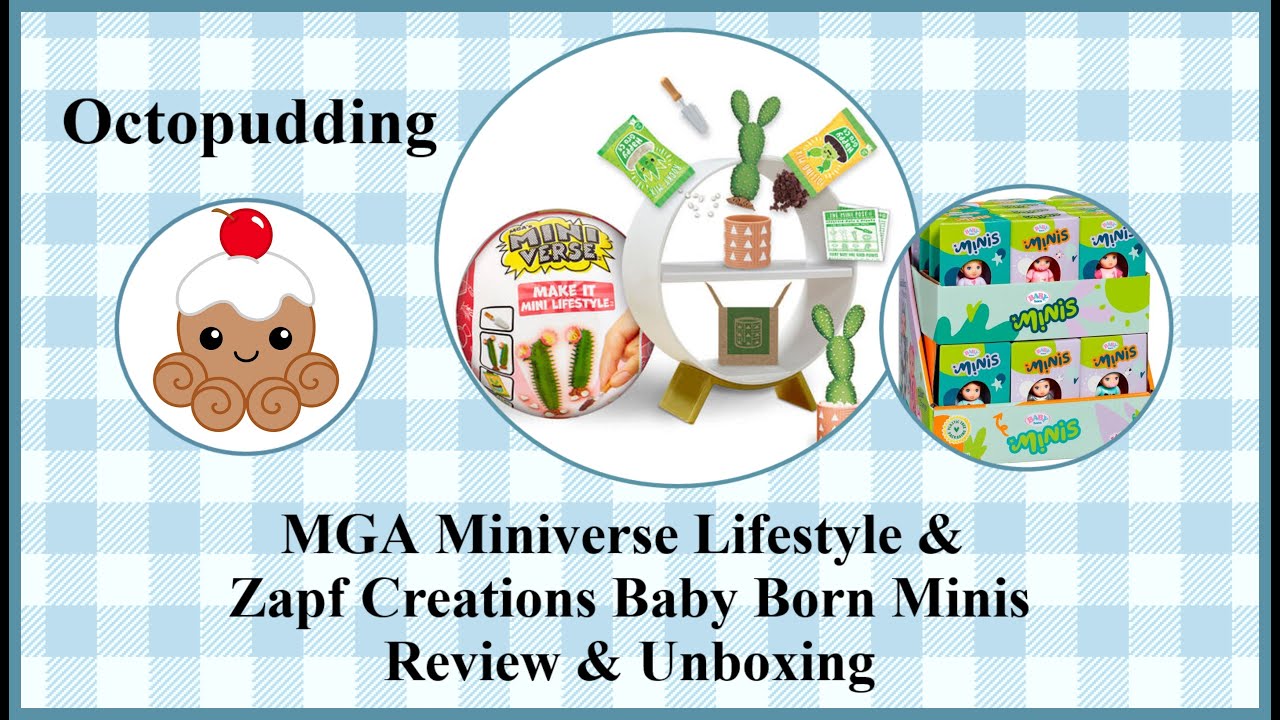 MGA Miniverse: Make It Mini Lifestyle Unboxing and Review 