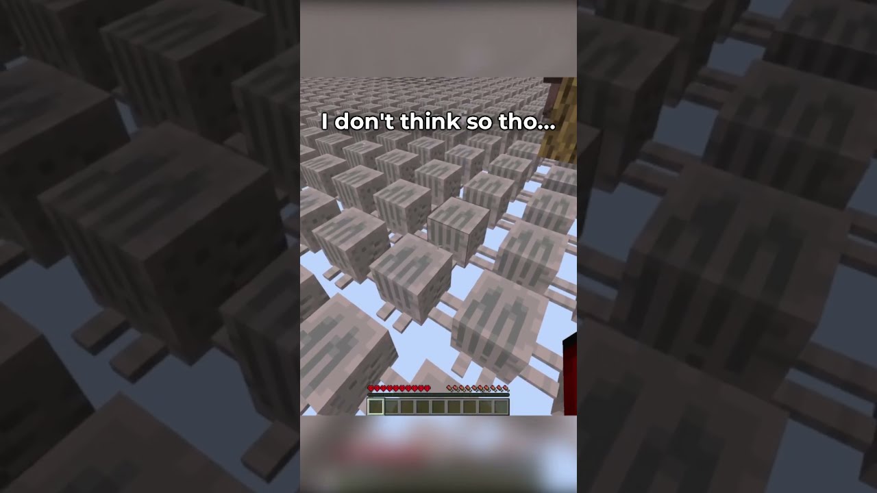 Minecraft But The World Is Dried Ghasts 
