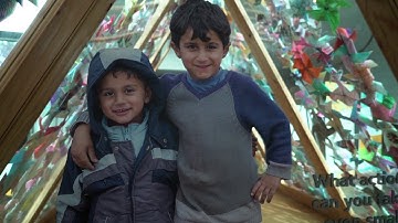 Museum of Tolerance Pinwheel Exhibit for Students Rebuild Healing Classrooms Challenge