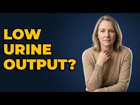 Why Is My Urine Output So Low?