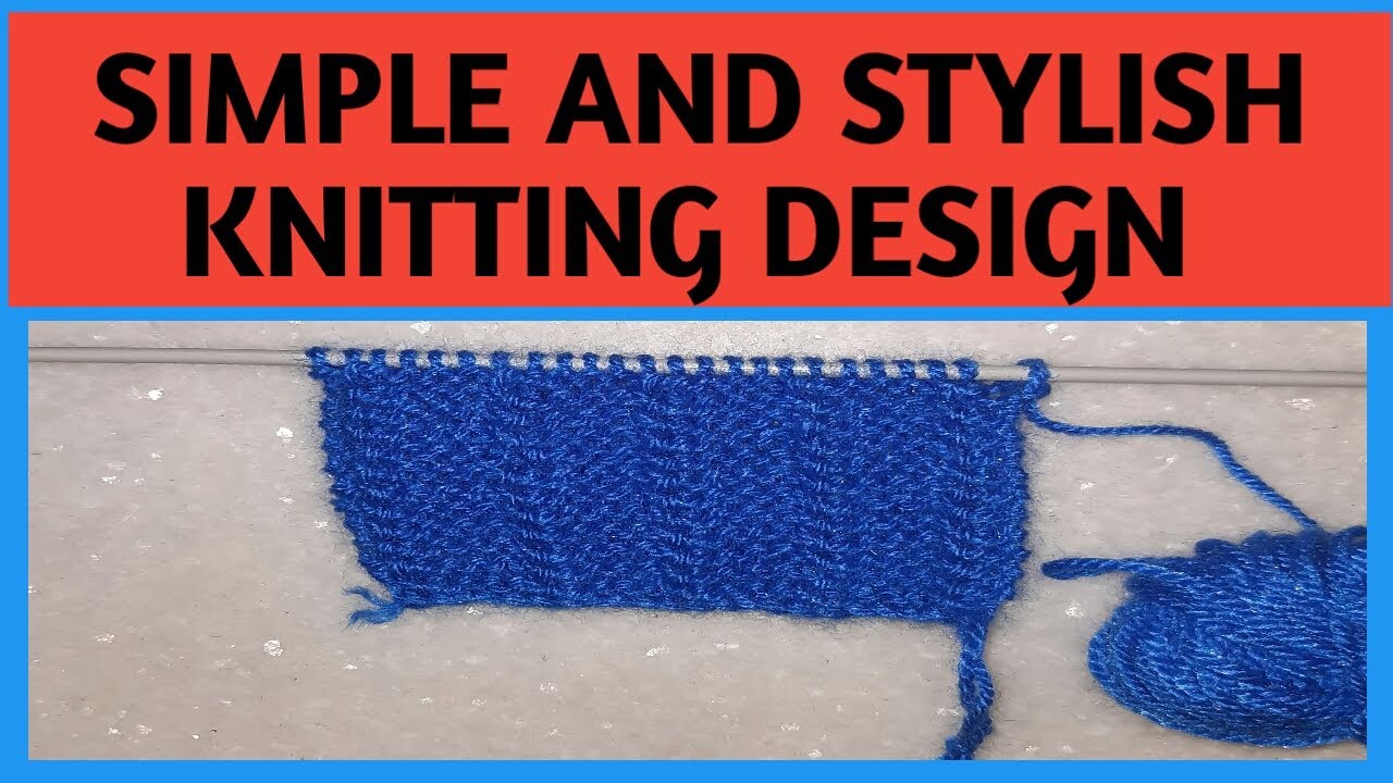 Simple And Stylish Knitting Design Latest Woolen Sweater Step By