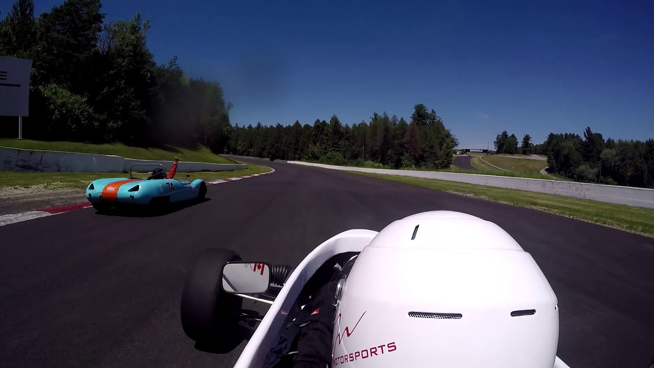 GoPro flies off race car at 200+kmh!!! - YouTube