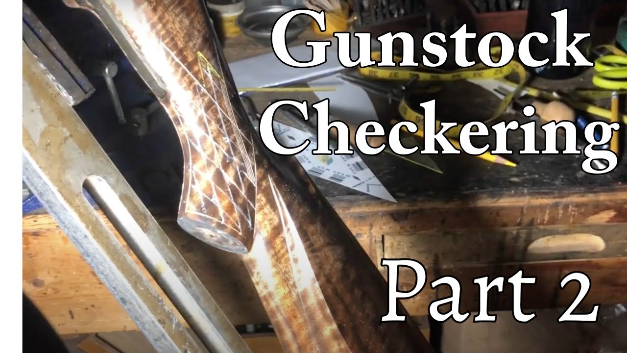 Gunstock Checkering Part 1 - The Layout 