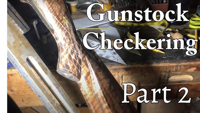 Gunstock Checkering Part 1 - The Layout 