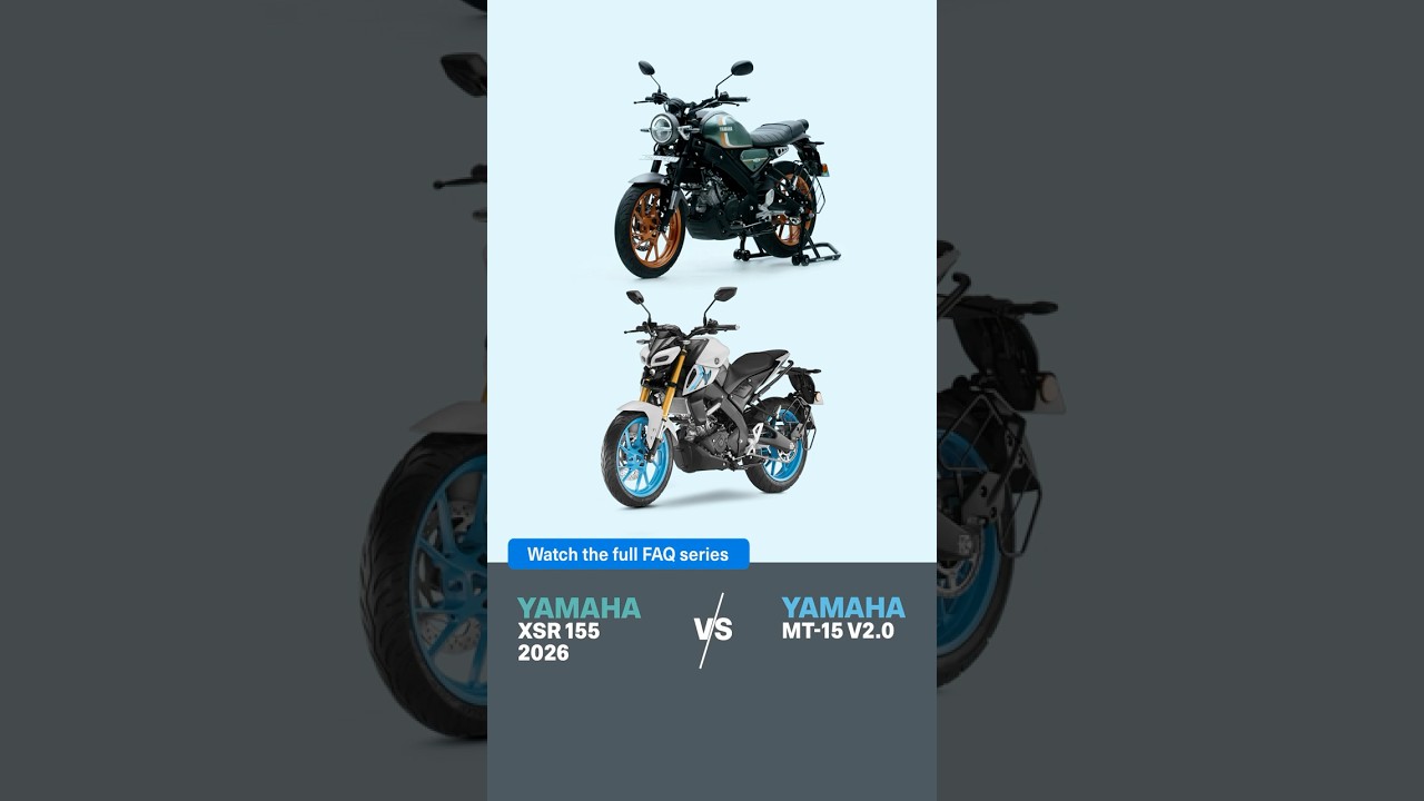 Buy Yamaha MT-15 instead? | Yamaha XSR 155 2026 FAQ #09