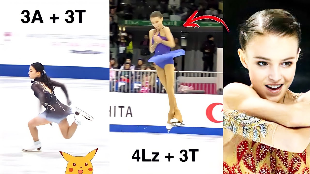 8 Highest Valued Jumps In Ladies Figure Skating Youtube