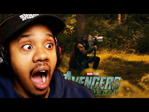 Avenger Doomsday THOR Teaser Trailer Reaction!