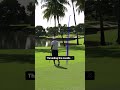 Brooks splits the uprights! 🎯 #livgolf #shorts