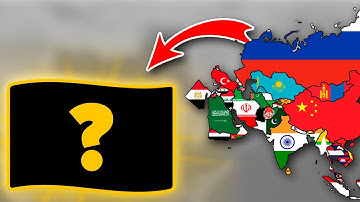 All Asian Countries in 1 Flag | Fun With Flags