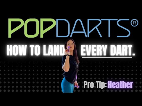 How To Throw Popdarts - Heather's Pro Tip!