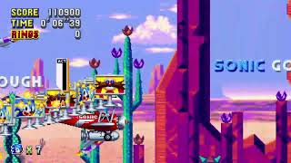 Sonic mania debug mode shenanigans