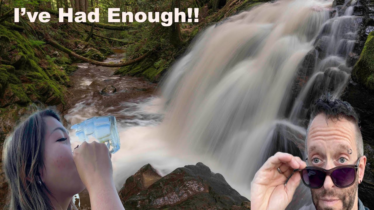 Photographing some Sunshine Coast Waterfalls