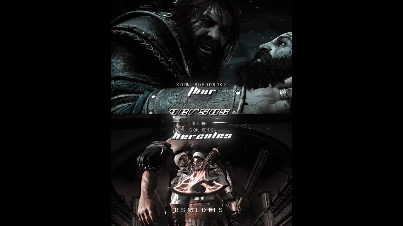 Thor vs Hercules (God Of War)
