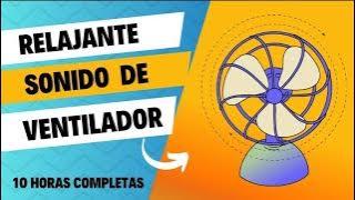 😴 DUERMETE EN 5 MINUTOS/ SONIDO DE VENTILADOR RELAJANTE PARA DORMIR PROFUNDO.