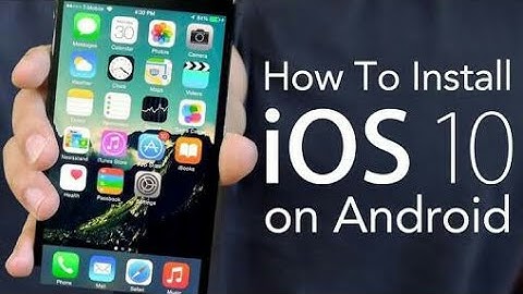 {No Root} install iOS 10 on your MIUI Android | make your xaomi Android to iPhone 7 link in descript