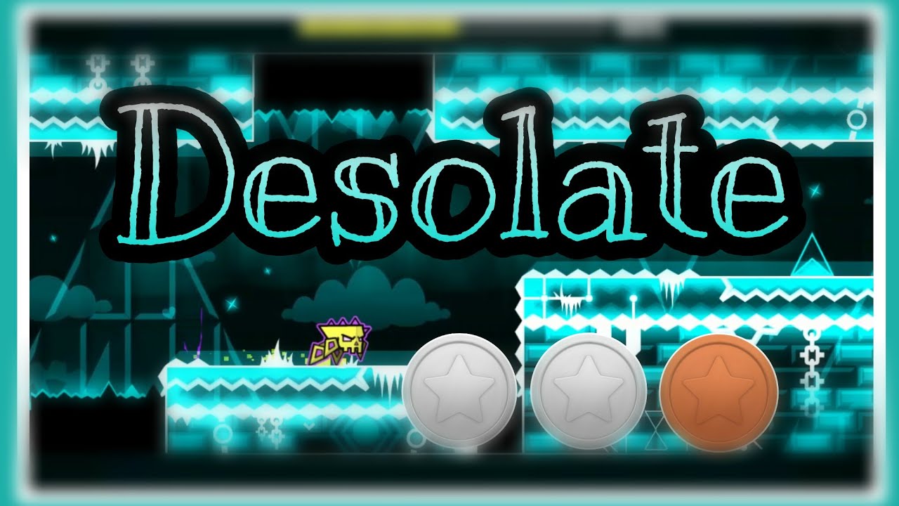 "Desolate" by Pauze  [3 coins] | Geometry Dash