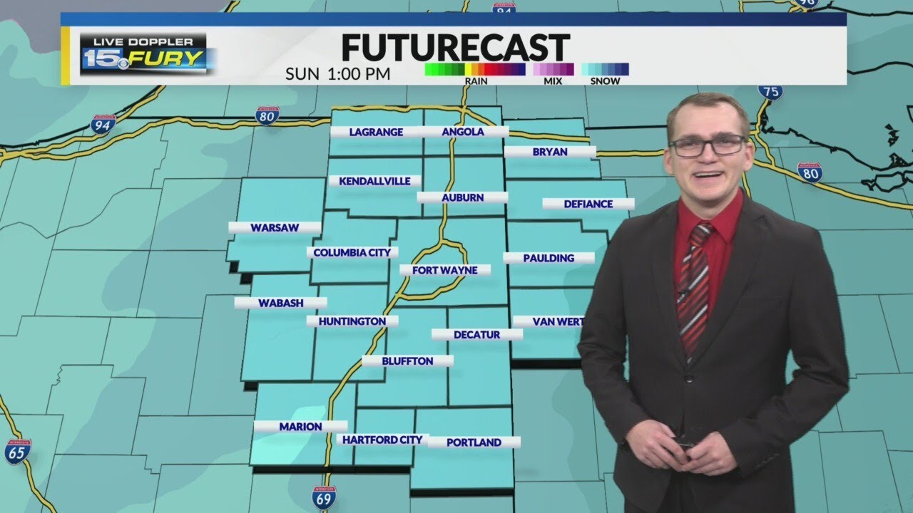 A few more additional inches of snow this afternoon