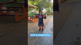 Happy Halloween Evie Trick Or Treats And Slides As Vampirina