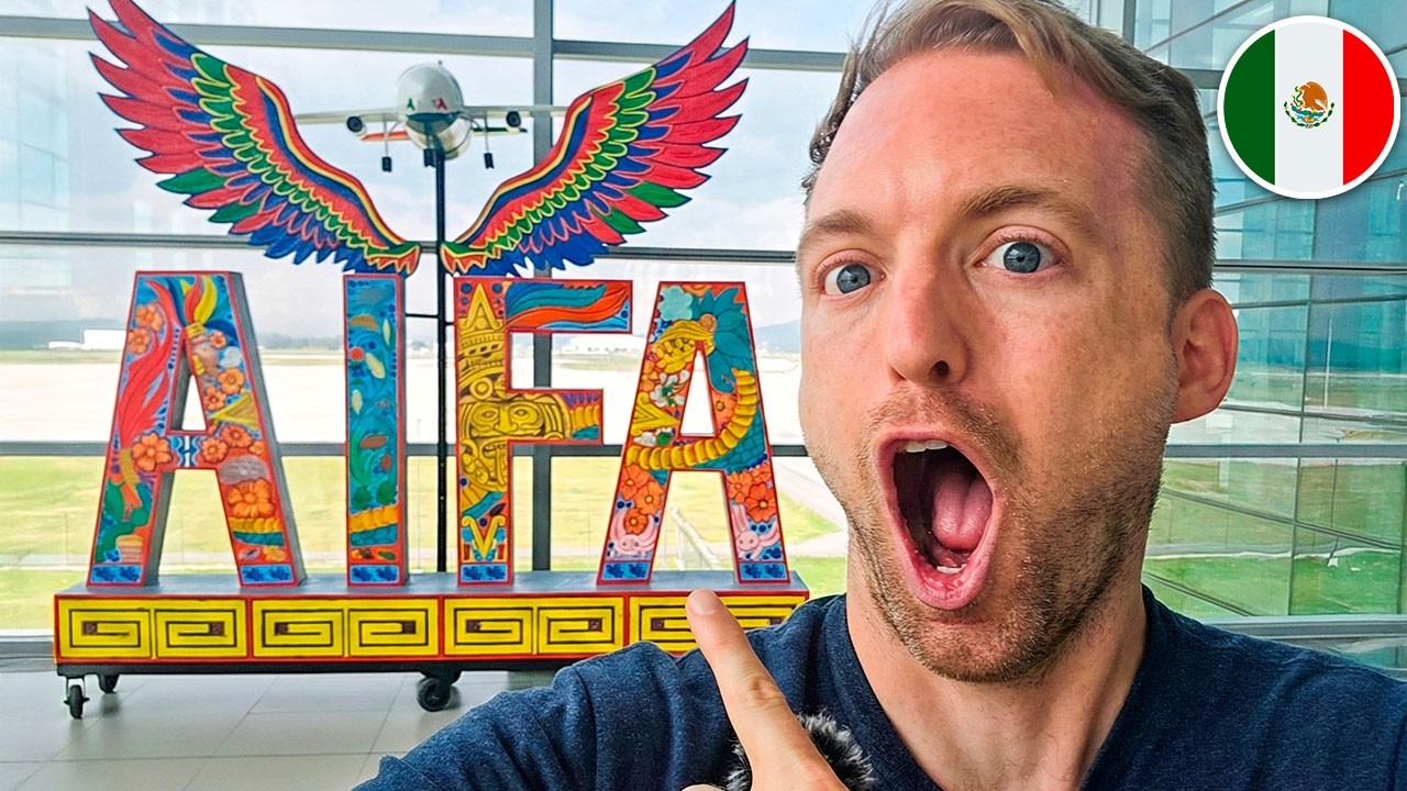 GRINGOS en el AIFA por PRIMERA VEZ 🇲🇽