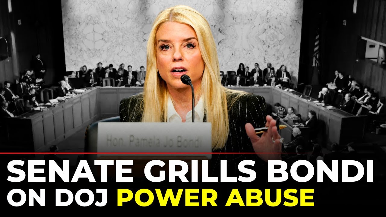 Pam Bondi LIVE: Senate Grills Attorney General Over DOJ ‘Weaponization’ | Oversight Hearing | Trump