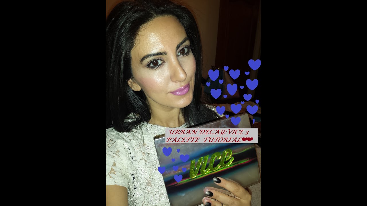 Urban Decay: Vice 3 Palette Tutorial