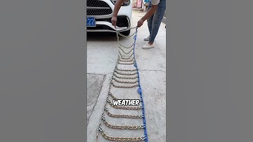 Genius invention for driving on snowy roads ❄️