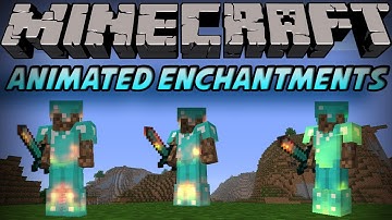 Minecraft Mods - ANIMATED ENCHANTMENTS MOD! LOOK LIKE A BOSS! [1.4.7]