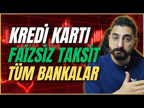 Kredi Kartı FAİZSİZ TAKSİT Tüm Bankalar! Vade Farksız Taksitlendirme Avantajları?