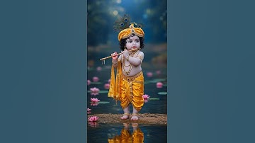 Little Krishna – the sweetest thief 💕 #love #cutebaby #krishna #krishnabhajan