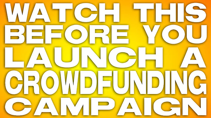 Watch This Before You Launch A Crowdfunding Campaign - A Film Courage Filmmaking Series