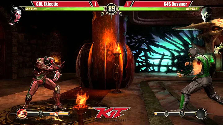 MK9 @ KIT15 - GOL Eklectic (Sektor) vs G4S Cossner (Reptile) [720p/60fps]