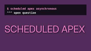 Salesforce: What's the difference between AsyncApexJob and CronTrigger (2 Solutions!!)