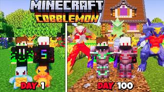 We Became The Pokemon Champions In 100 Days In This Cobblemon Server ! screenshot 4