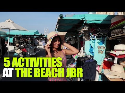 5 Thrilling Activities At The Beach, JBR in Dubai | Curly Tales