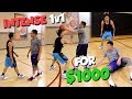 HEATED 1v1 FIGHT for $1000 and SHAVED HEAD!!