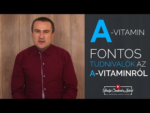 Fontos tudnivalók az A-vitamin pótlásáról + a működéséről