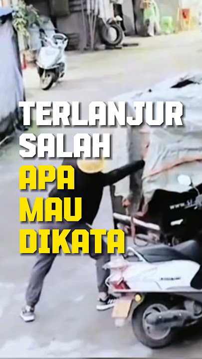Terlanjur Salah