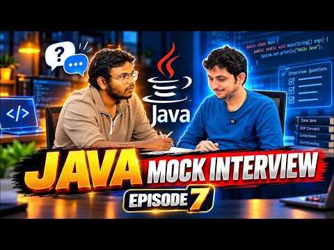 Java Mock Interview Episode - 7  | Core Java & SQL Questions for Freshers | Java Training In KPHB