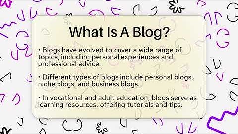 What Is A Blog? - Learn As An Adult